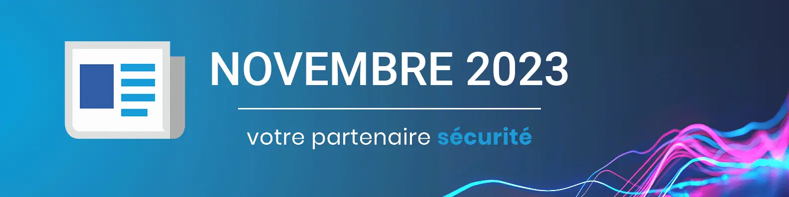 Cybersécurité novembre 2023